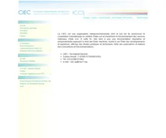 Ciec1.org(Commission Internationale de l'Etat Civil CIEC) Screenshot