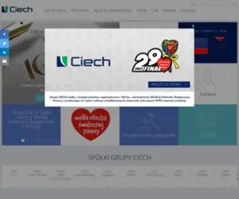 Ciechgroup.com(Strona główna) Screenshot