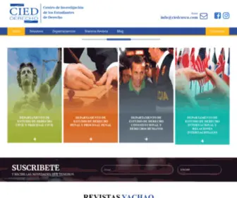 Ciedcusco.com(CIED DERECHO) Screenshot