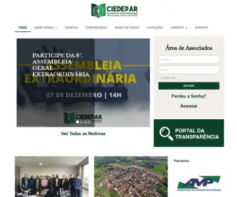 Ciedepar.com.br(Ciedepar) Screenshot