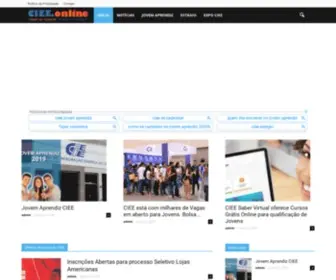 Ciee.online(Vagas para Estagiários e Aprendizes) Screenshot