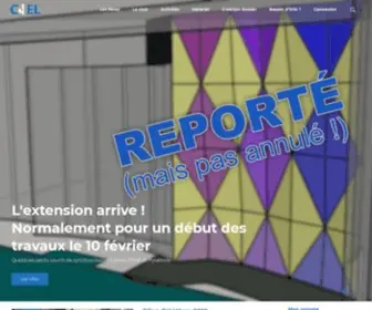 Ciel.asso.fr(Club ignymontain d'escalade libre escalade à montigny le bretonneux) Screenshot