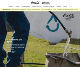 Ciel.com.mx(Industria Mexicana de Coca) Screenshot