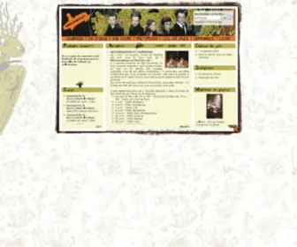 Cielensauce.com(Site non officiel du groupe de rock Dionysos) Screenshot