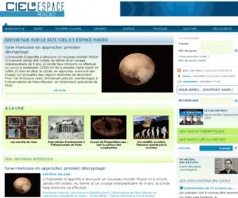 Cieletespaceradio.fr(Les podcasts de Ciel et Espace) Screenshot