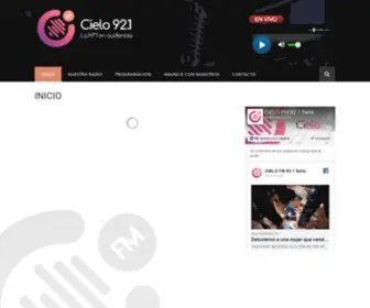 Cielo921.com.ar(CIELO FM) Screenshot