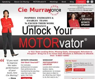 Ciemurray.com(Motivational Keynote Speaker) Screenshot