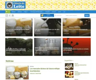 Cienciadoleite.com.br(Ciência do Leite) Screenshot