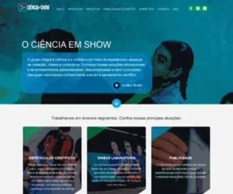 Cienciaemshow.com.br(São Paulo) Screenshot