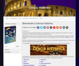 Cienciahistorica.com(Bienvenido a Ciencia Hist) Screenshot
