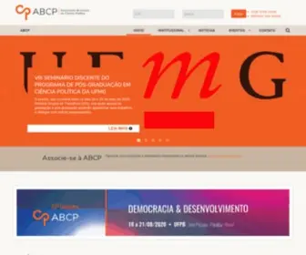 Cienciapolitica.org.br(Associação Brasileira de Ciência Política) Screenshot