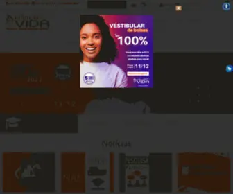 Cienciasdavida.com.br(Faculdade) Screenshot