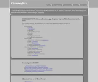 Cienciasfera.com(Technology in ESO) Screenshot