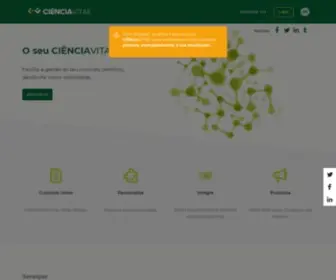 Cienciavitae.pt(Ciência) Screenshot