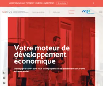 Cienov.ca(Corporation de développement économique de la MRC de L'Assomption) Screenshot