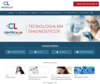 Cientificalab.com.br(CientíficaLab) Screenshot