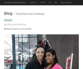 Cientificosdelsoftware.com(Cientificos Del Software) Screenshot