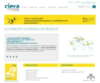 Ciera.fr(Ciera) Screenshot