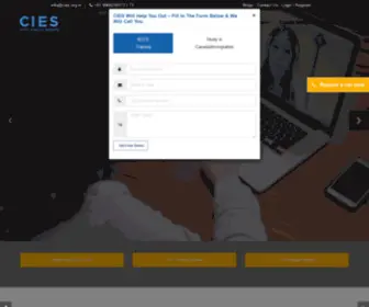 Cies.org.in(Best IELTS & CELPIP Coaching In Noida) Screenshot