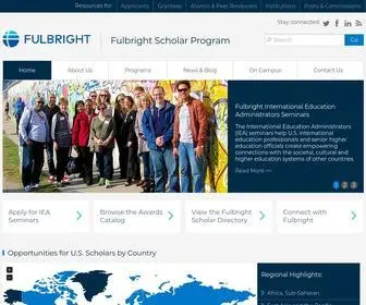 Cies.org(Fulbright Scholar Program) Screenshot