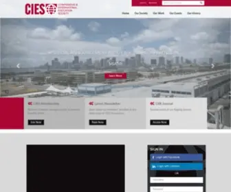 Cies.us(Comparative & International Education Society) Screenshot