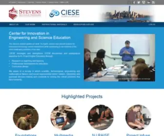 Ciese.org(Center for Innovation in Engineering and Science Education) Screenshot