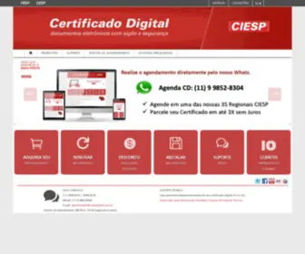 Ciespdigital.com.br(Nota fiscal eletrônica) Screenshot