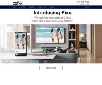 Cieva.com(The Inventors of the Connected Digital Photo Frame) Screenshot