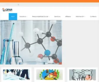 Cifar.org.ve(Camara de la Industria Farmaceutica) Screenshot
