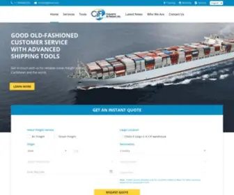 CifGlobal.com(Concepts In Freight) Screenshot