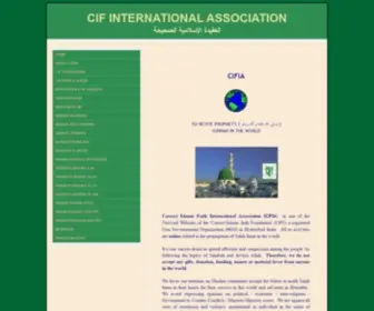 Cifiaonline.com(CIF INTERNATIONAL ASSOCIATION) Screenshot