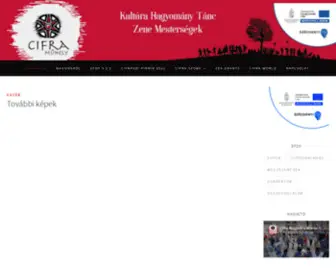 Ciframuhely.hu(Cifra Műhely Közhasznú Kultúrális Egyesület) Screenshot