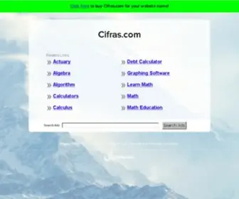Cifras.com(The Leading Sheet Music Site on the Net) Screenshot