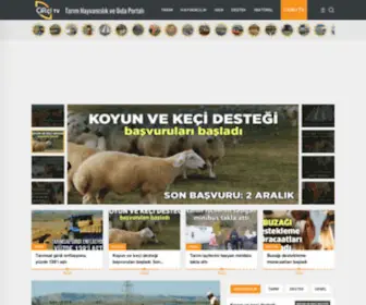 Ciftcitv.com(Çiftçi TV) Screenshot