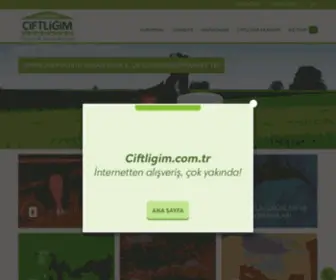Ciftligim.com.tr(Çiftlik ve Hayvancılık Malzemeleri) Screenshot