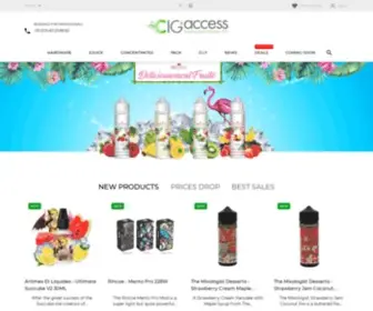 Cig-Access-Pro.com(Cig access pro grossiste cigarettes) Screenshot