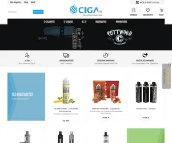 Ciga.fr(Cigarette électronique) Screenshot