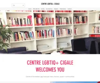 Cigale.lu(Centre LGBTIQ) Screenshot