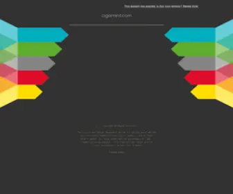 Cigamint.com(Personal alert systems) Screenshot