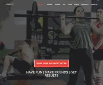 Cigarcitycrossfit.com(Cigar City CrossFit) Screenshot