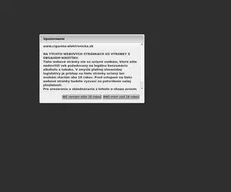 Cigareta-Elektronicka.sk(Elektronické) Screenshot