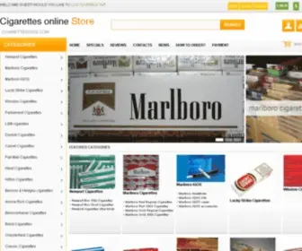Cigarettescigs.com(Newport cigarettes) Screenshot