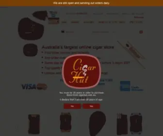 Cigarhut.com.au(Cigar Hut) Screenshot