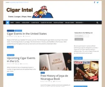 Cigarintel.com(Cigar Intel) Screenshot