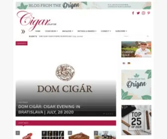 Cigarjournal.com(Cigar Journal) Screenshot