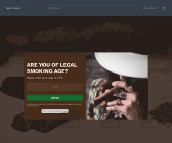 Cigarniverse.com(Home) Screenshot