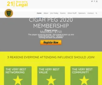 Cigarpeg.com(Cigar PEG) Screenshot