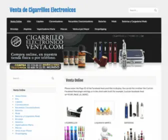 Cigarrilloelectronicoventa.com(Venta Online) Screenshot