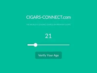 Cigars-Connect.com(Cigars Connect) Screenshot