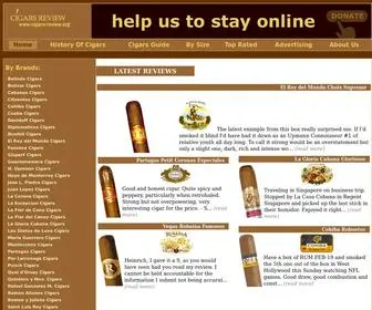Cigars-Review.org(Cuban Cigars Reviews & Ratings) Screenshot
